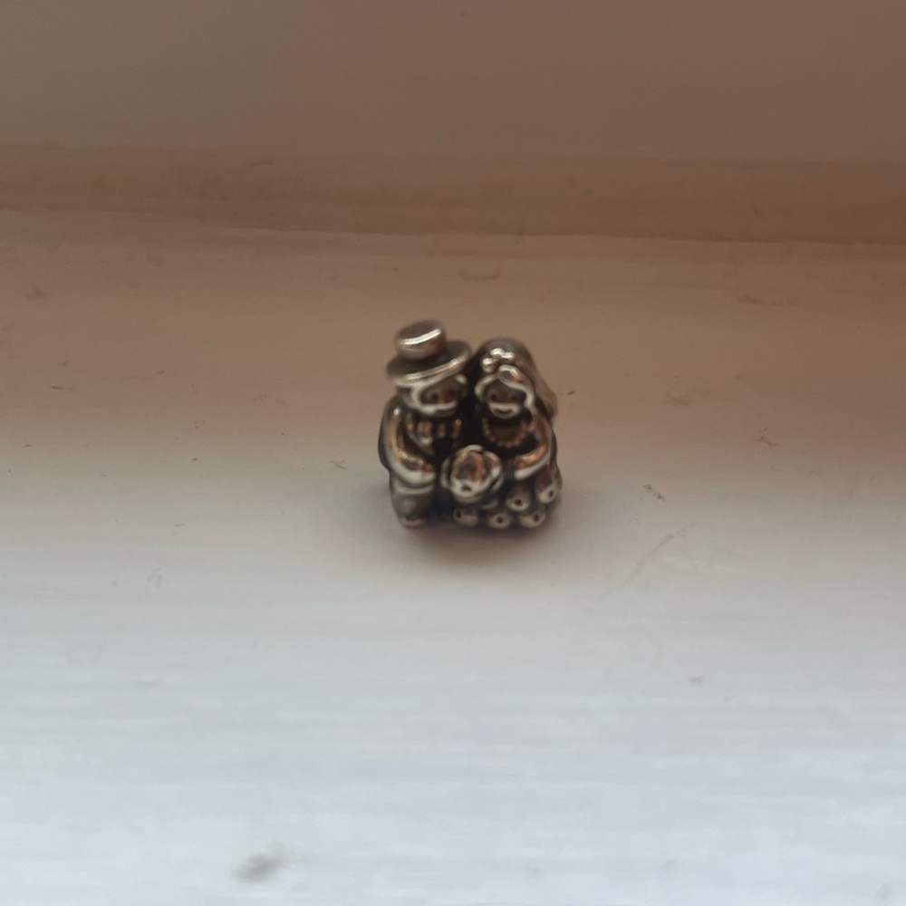 Pandora bride and groom charm